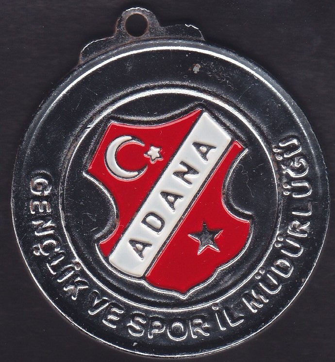 ADANA GENÇLİK VE SPOR İL MÜDÜRLÜĞÜ MADALYON 6 CM