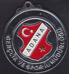 ADANA GENÇLİK VE SPOR İL MÜDÜRLÜĞÜ MADALYON 6 CM