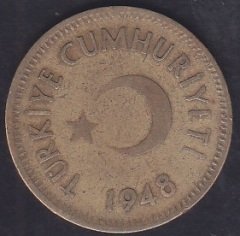 1948 YILI 25 KURUŞ ÇOK TEMİZ eski para değerleri