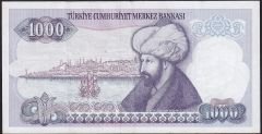 7.Emisyon 2.Tertip 1000 Lira H04 166933 Çok Temiz+