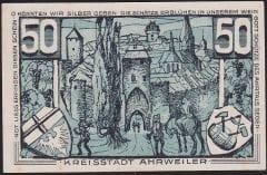 Almanya 50 Pfennig Notgeld 1921 Çil