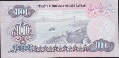 6.Emisyon 1.Tertip 1000 Lira A41 320914 Çok Temiz+
