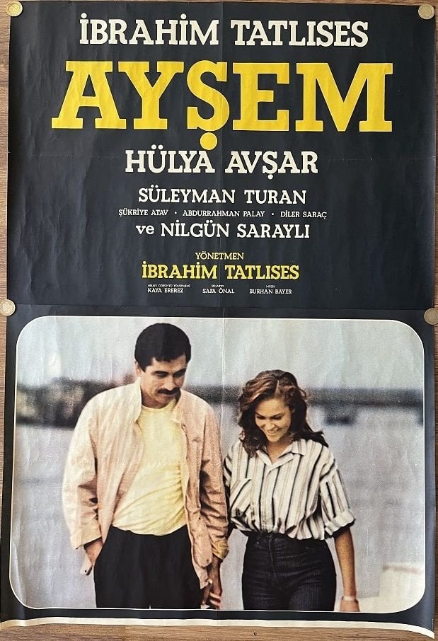 İbrahim Tatlıses - Hülya Avşar - Ayşem - Film Afişi ( 2 parça Halinde )