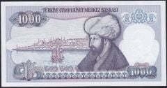 7.Emisyon 2.Tertip 1000 Lira J20 807444 Çilaltı Çil