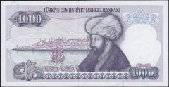 7.Emisyon 2.Tertip 1000 Lira J02 259111 Çilaltı