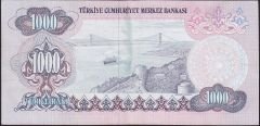 6.Emisyon 1.Tertip 1000 Lira A09 149699 Çok Temiz+