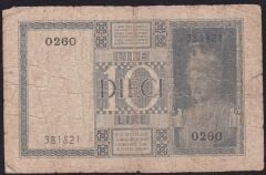 İtalya 10 Lire 1935 Temiz