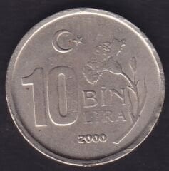 2000 Yılı 10.000 Lira