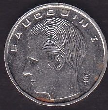Belçika 1 Frank 1990