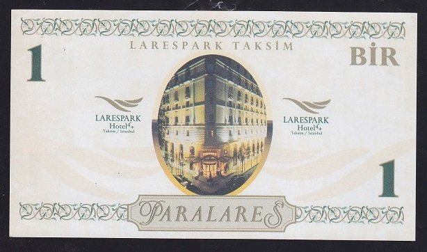 1 PARALARES - LARESPARK TAKSİM OTELİNDE KULLANILMIŞ AYKIRI PARA