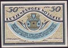 Almanya 50 Pfennig Notgeld 1921 Çil