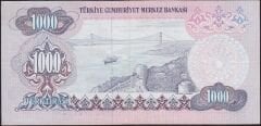 6.Emisyon 1.Tertip 1000 Lira A31 246441 Çok Temiz+