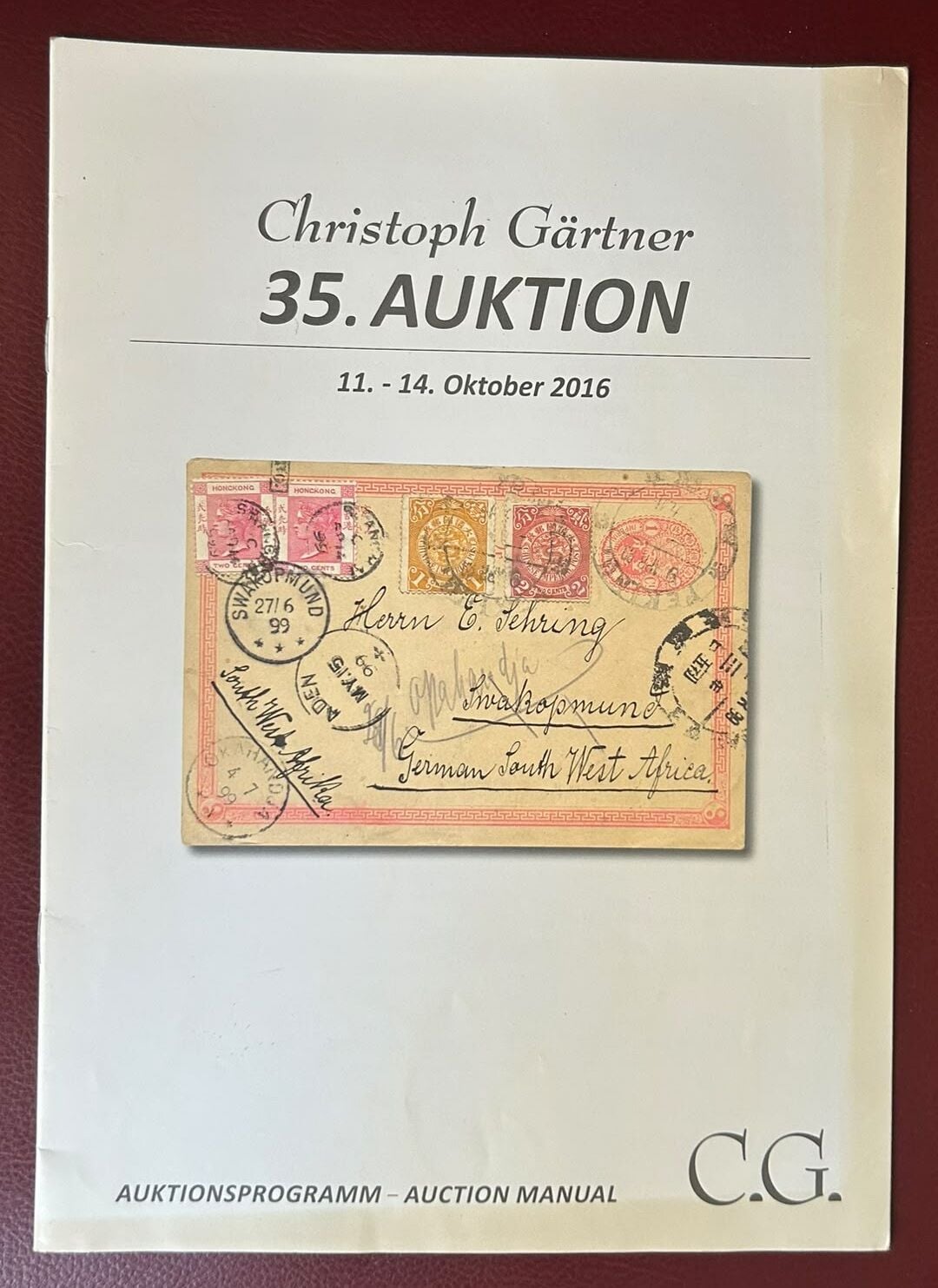 Christoph Gartner 11 Ekim 2016 Filateli ile alakalı adres vs bilgiler mevcut 20 Sayfa Dergi