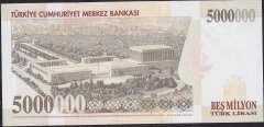7.Emisyon 5 000 000 Lira A09 608846 Çilaltı Çil