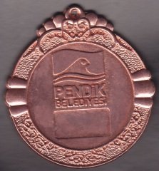 PENDİK BELEDİYESİ MADALYON 7.5 CM