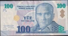 8.Emisyon 100 YTL C79 223593 Çok Çok Temiz