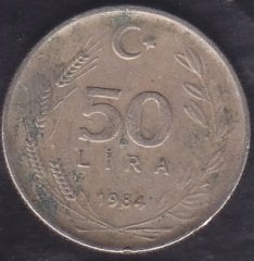 1984 Yılı 50 Lira