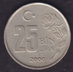 2000 Yılı 25000 Lira