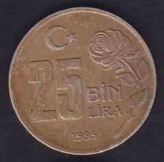 1995 Yılı 25.000 Lira