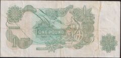 İngiltere 1 Pound 1960 - 1977 Çok Temiz+ Pick 374g Kraliçe