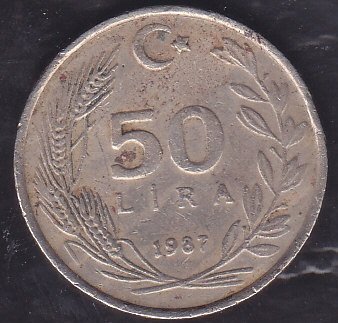 1987 Yılı 50 Lira