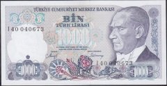 7.Emisyon 2.Tertip 1000 Lira I40 040673 Çil