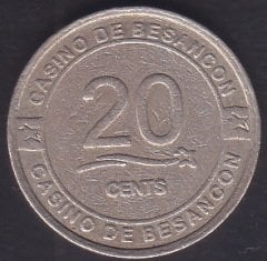 20 CENT CASİNO JETONU