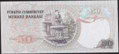 6.EMİSYON 1.TERTİP 50 LİRA I33 016355 ÇİLALTI