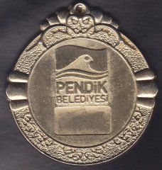 PENDİK BELEDİYESİ MADALYON 7.5 CM