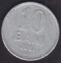 MOLDOVA 10 BANİ 2001