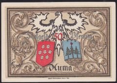 Almanya 50 Pfennig Notgeld 1921 Çil