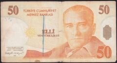 8.Emisyon 50 YTL A67 935344 Temiz