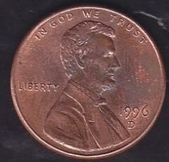 Amerika 1 Cent 1996 D