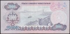 6.Emisyon 1.Tertip 1000 Lira A14 404855 Çok Temiz+