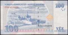 8.Emisyon 100 YTL C76 659979 Çok Temiz+