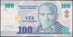 8.Emisyon 100 YTL C76 659979 Çok Temiz+