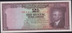 3.Emisyon 2.5 Lira B29 479061 Çok Çok Temiz+