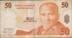 8.Emisyon 50 YTL F24 809580 Çok Temiz+