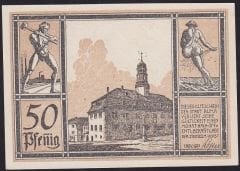Almanya 50 Pfennig Notgeld 1921 Çil