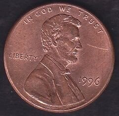 Amerika 1 Cent 1996