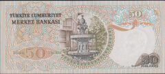 6.Emisyon 1.Tertip 50 Lira D06 297350 Çilaltı