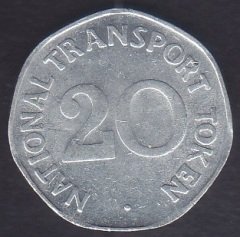 1980 YILI YABANCI TREN JETONU