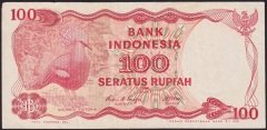 Endonezya 100 Rupiah 1984 Çok Temiz+ Pick 122