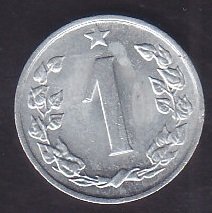 Çekoslovakya 1 Haler 1962