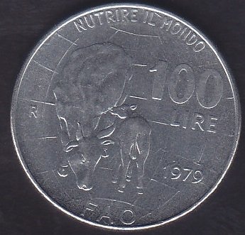 İTALYA FAO 100 LİRET 1979