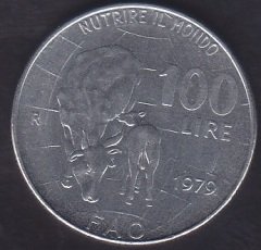 İTALYA FAO 100 LİRET 1979