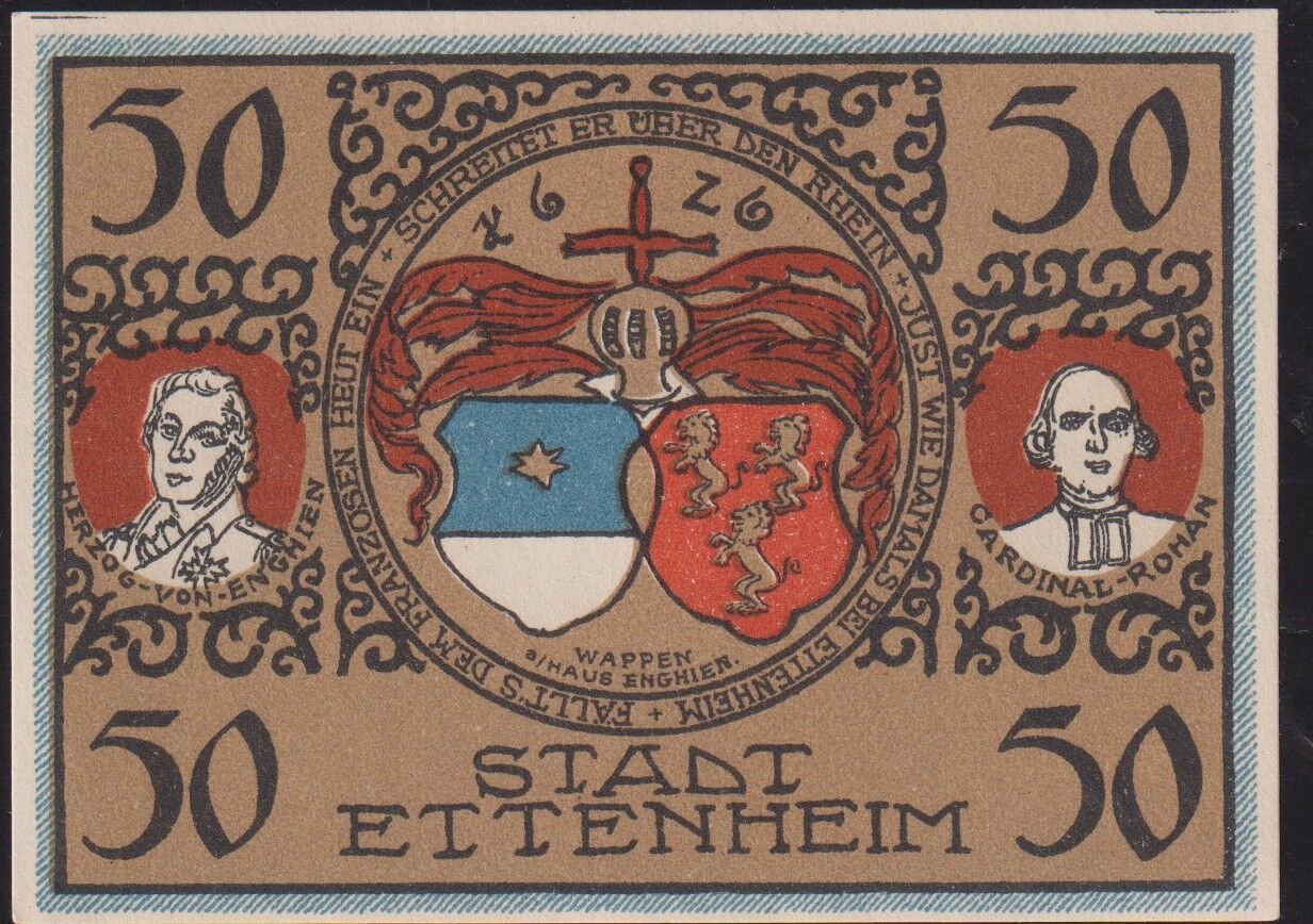 Almanya 50 Pfennig Notgeld 1922 Çil