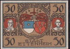 Almanya 50 Pfennig Notgeld 1922 Çil