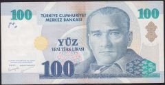 8.Emisyon 100 YTL C57 724188 Temiz