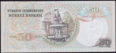 6.Emisyon 1.Tertip 50 Lira D38 205679 Çilaltı Çil